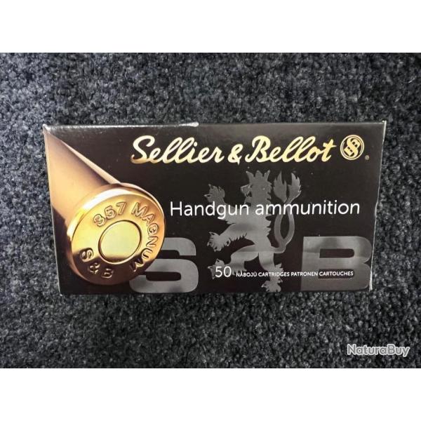 Sellier & Bellot 357 mag SJHP (x50)