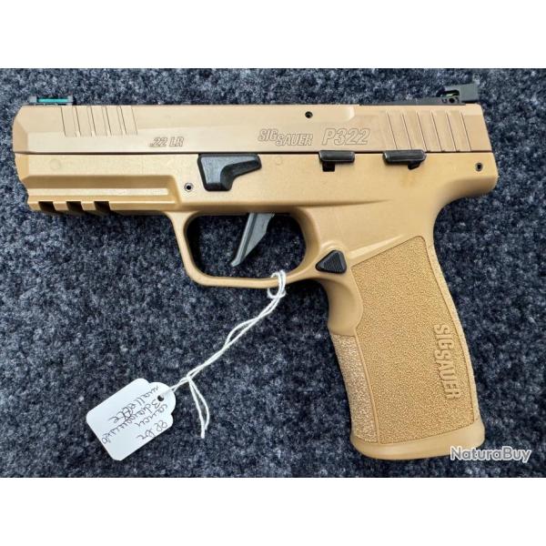 Sig Sauer P322 Coyote Optic Ready Filet 22 lr