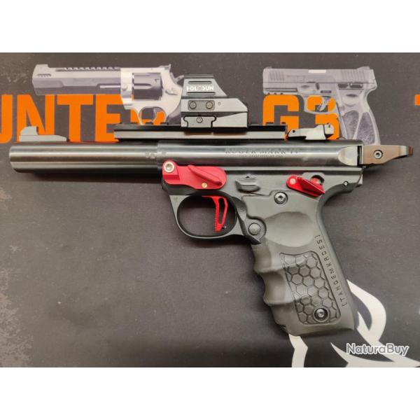 Ruger Mark IV TARGET Black CUSTOM 22lr Occasion