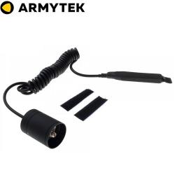 Interrupteur déporté Armytek ARS-01 câble ressort 25 à 70cm