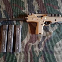 Réplique Airsoft MP9 B&T Umarex Gaz