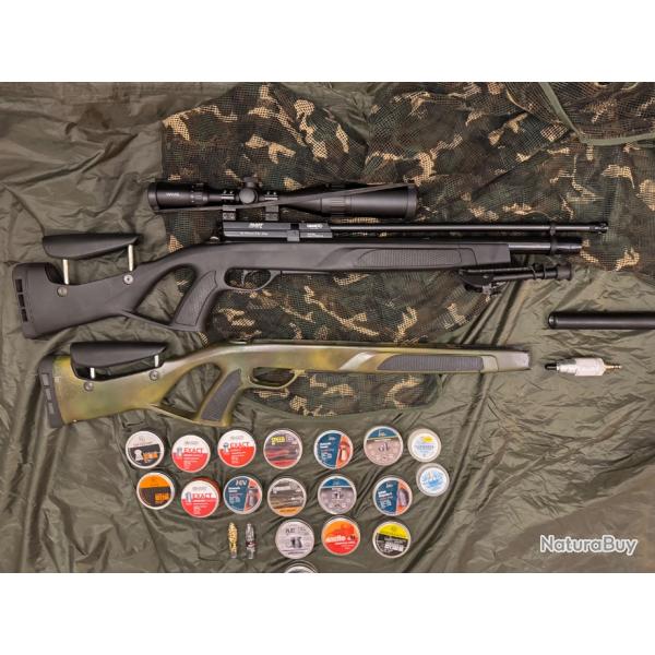 GAMO COYOTE BLACK CAL 4,5MM BRIDE 20J CAT D