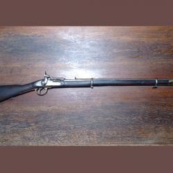 Fusil mousqueton ENFIELD 2 bandes 1853 1856 P53-56 - modifié snider 67 - Barnett London - EM