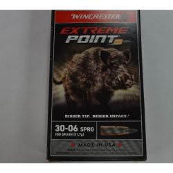 1 BOITE DE 20 MUNITIONS WINCHESTER 30-06 EXTREME POINT 180GR/11.7G NEUVE