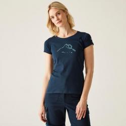 Tee Shirt Womens Breezed V Regatta Bleu