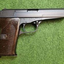 Pistolet semi-automatique CZ 52 (VZ 52) - Calibre 7,62 x 25 Tokarev (Occasion bon état - Révisé et t