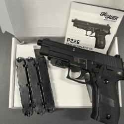 Sig Sauer P226 Blowback 4.5 mm à plombs / billes acier