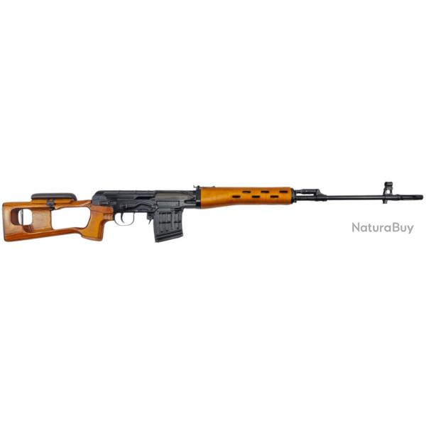 CARABINE SEMI-AUTO S.D.M SVD DRAGUNOV SOVIET 7.62x54R REPETITION MANUELLE CATEGORIE C