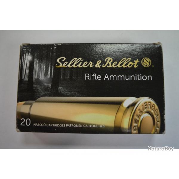 1 BOITE DE 20 MUNITIONS SELLIER & BELLOT CALIBRE 8X57 JRS 196 GR/12.7 G SPCE NEUVE