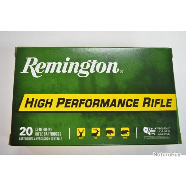 1 BOITE DE 20 MUNITIONS REMINGTON  CALIBRE 35 WHELEN 250 GR PSP NEUVE