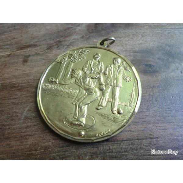 mdaille boule  sportif  /  germer