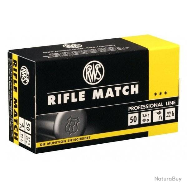 Munitions 22Lr RWS Rifle Match