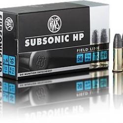 Munitions 22Lr RWS Subsonic HP