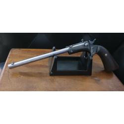 PISTOLET STEVENS OFFHAND TARGUET PISTOL. RARISSIME EN VERSION BRONZÉ