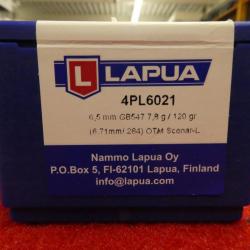 Lapua Ogives 6,5mm OTM Scenar-L 120gr (x100)