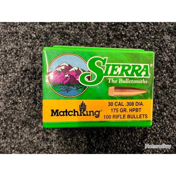 Sierra Match King .308 175 grs HPBT (x100)