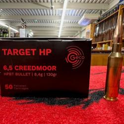 Geco Target HPBT 6,5 Creedmoor 130 grs (x50)