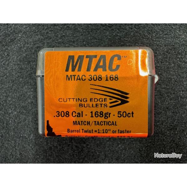 Cutting Edge Bullets MTAC .308 168 grs (x50)