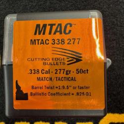 Cutting Edge Bullets MTAC .338 277 grs (x50)