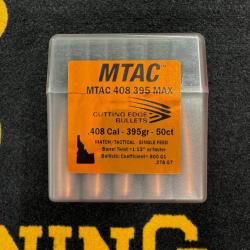 Cutting Edge Bullets MTAC .408 395 grs MAX (x50)