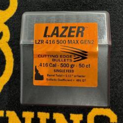 Cutting Edge Bullets LAZER .416 500 MAX gen 2 (x50)