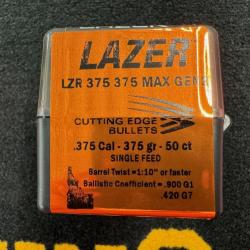 Cutting Edge Bullets LAZER .375 375 MAX gen 2 (x50)