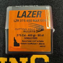 Cutting Edge Bullets LAZER .375 400 MAX gen 2 (x50)