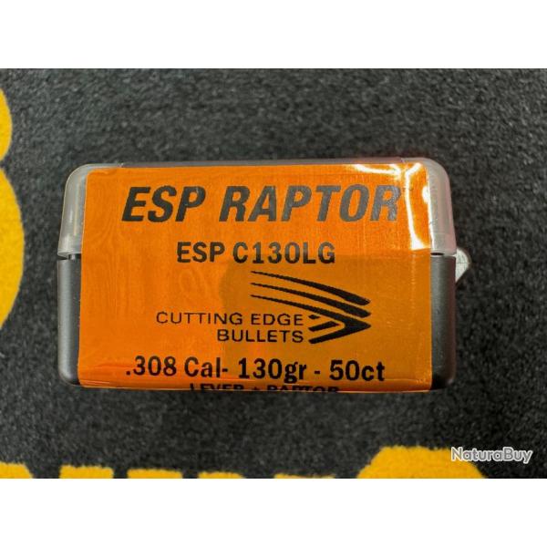 Cutting Edge Bullets ESP RAPTOR .308 130 grs (x50)