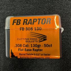 Cutting Edge Bullets FB RAPTOR .308 130 (x50)