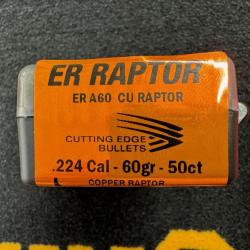 Cutting Edge Bullets ER RAPTOR .224 60 (x50)