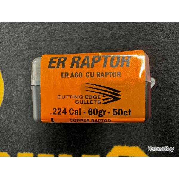 Cutting Edge Bullets ER RAPTOR .224 60 (x50)