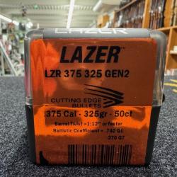 Cutting Edge Bullets LAZER .375 325 gen 2 (x50)