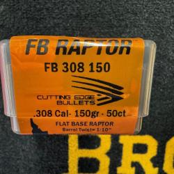 Cutting Edge Bullets FB RAPTOR .308 150 (x50)
