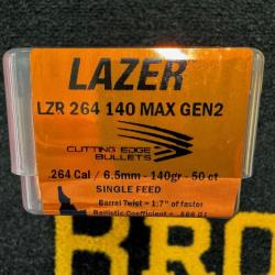 Cutting Edge Bullets .264 140 MAX gen 2 (x50)