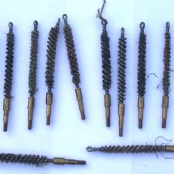 Lot de brosses de nettoyage armée Française d'occasion 9MM para