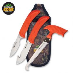 Set de couteaux Outdoor Edge Wild Guide