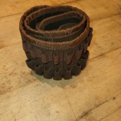 Cartouchiere cuir pour 20 balles neuve