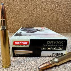 opé flash!1 BOITES DE MUNITIONS NORMA 7X64 ORYX  10.1g, Destockage !!!