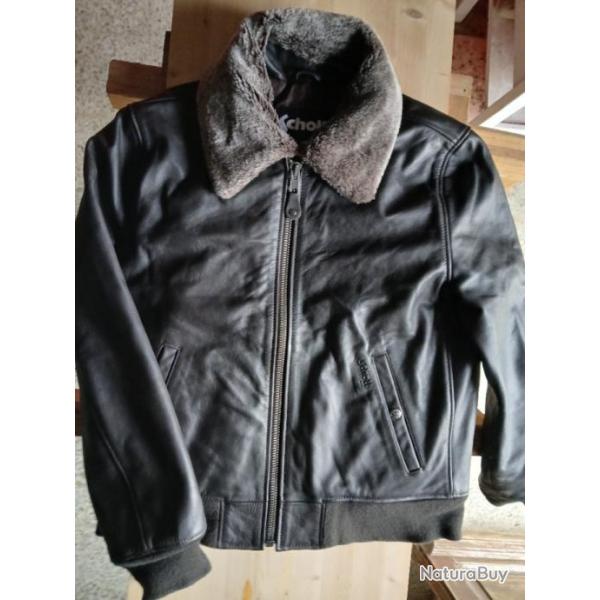 Blouson cuir Schott 5331 flight jacket g1 taille L