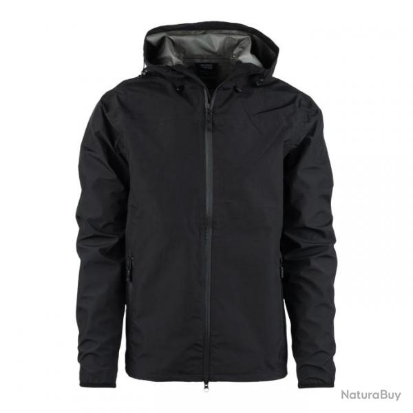 Veste Hardshell impermable Couleur Noir