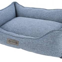 Panier pour Chien et Chat Scruffs Manhattan Bleu Denim Taille M, Confort et Style