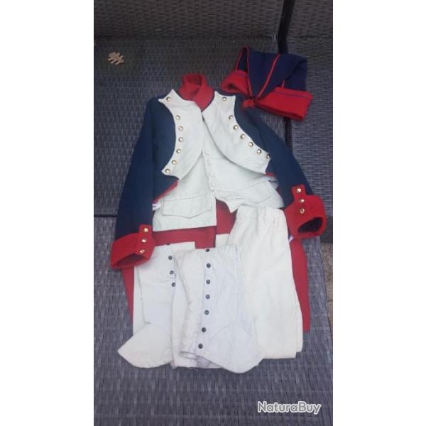 uniforme enfant soldat de napoleon