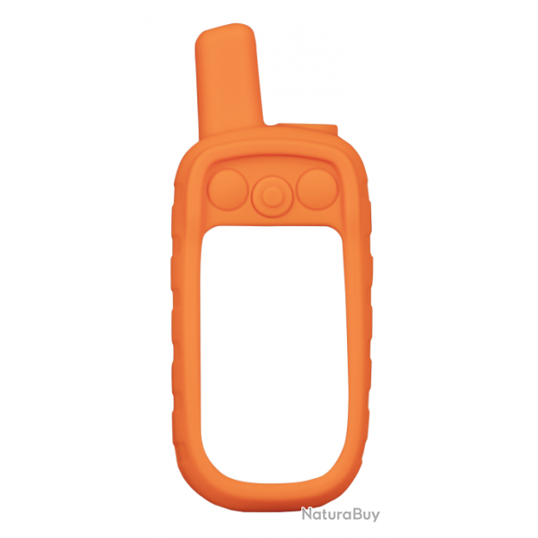 COQUE SILICONE ALPHA 100 TACTILE ORANGE