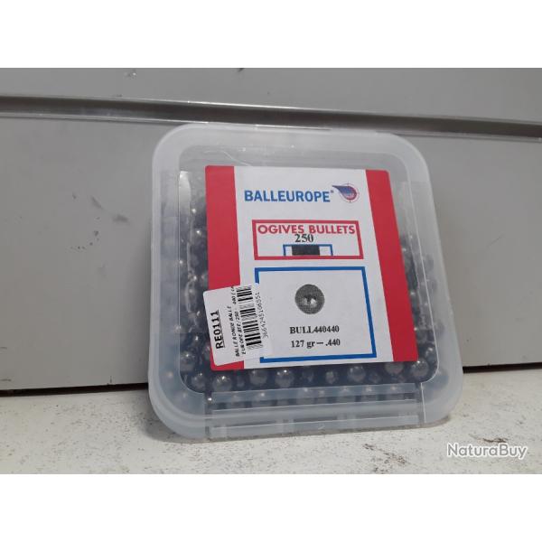 Balles ronde Balleurope 127gr cal.440