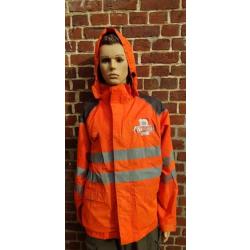 Veste de signalisation haute visibilité de la Brittish Royal Mail 100% polyester