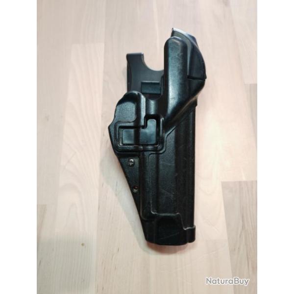 Holster rigide serpa Blackhawk CQC pour Beretta M9/m92 pamas mas G1 de niveau 3