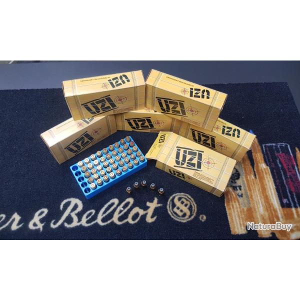 Lot cartouche UZI calibre 41AE x300