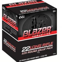 Munitions 22Lr CCI Blazer par 525