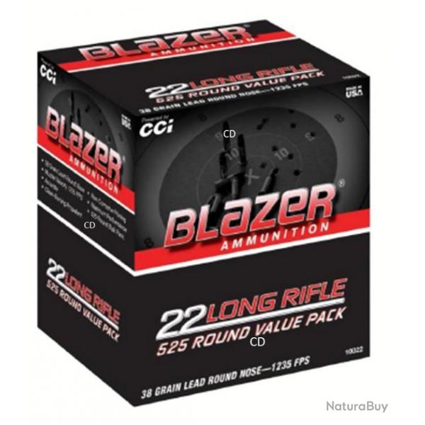 Munitions 22Lr CCI Blazer par 525