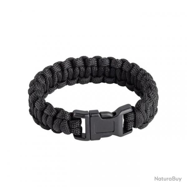 BRACELET PARACORDE NOIR L